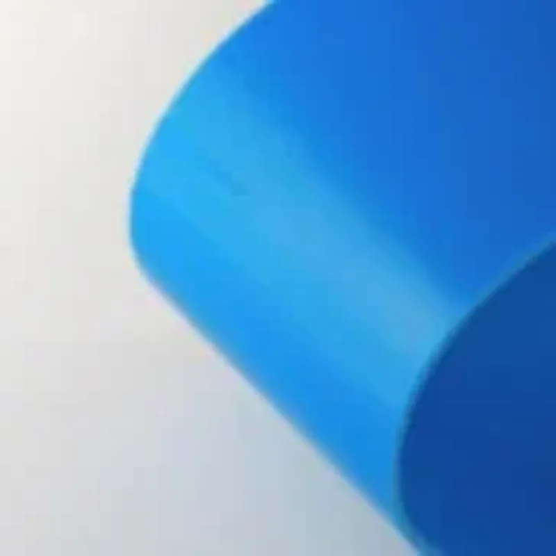 Correia sanitária azul três lonas dupla face